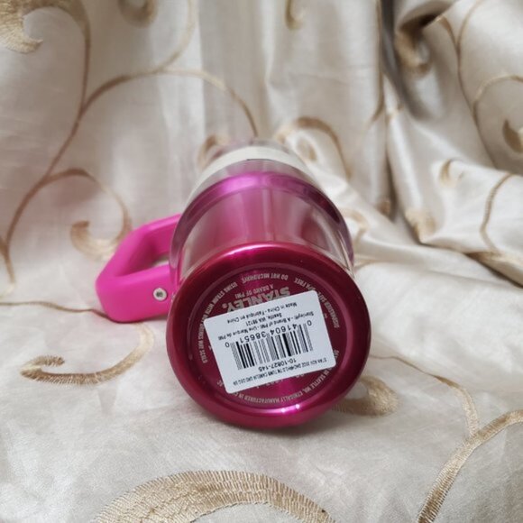 NWT HTF STANLEY Quencher H2.0 Tumbler Hot Pink Ombre - Camelia Gradient 30 oz - Picture 7 of 7
